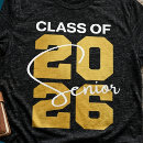 Search for class of 2026 tshirts College graduate