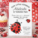 Search for red ladybug invitations Lovebug