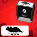 Search for kids name rubber stamps Dinosaur