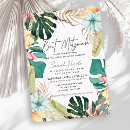 Recherche de fleur bar bat mitzvah invitations Floral