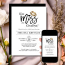 Search for kiss the miss goodbye invitations Lips