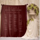 Search for burgundy wedding seating charts Alphabetical