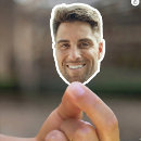 Search for funny photo stickers Face cutout