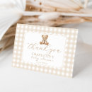 Recherche de beige vœux cartes Ours en peluche