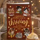 Search for funny animal birthday cards Watercolor