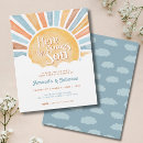 Search for vertical sunshine baby boy shower invitations You are my sunshine