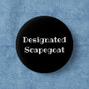 Search for funny design buttons Typography