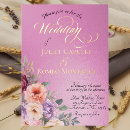 Search for watercolor roses wedding invitations Boho