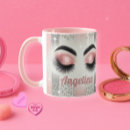 Search for glam and glitter mugs Birthday