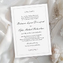 Search for silver and white wedding invitations Minimal