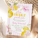Search for lemons graduation invitations Floral