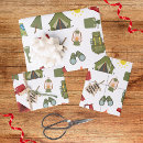 Search for happy camper wrapping paper Nature