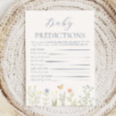 Search for baby prediction games Wildflower