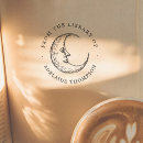 Search for moon rubber stamps Round