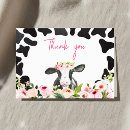 Search for cow thank you cards Floral