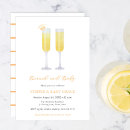 Recherche de mimosa baby shower invitations Aquarelle