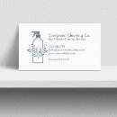 Search for eco cleaning business cards Janitorial