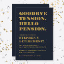 Search for funny retirement humour invitations Retiring