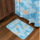 Search for japanese bath mats Wave pattern