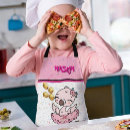Search for pink flamingo aprons Girl