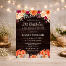 Recherche de rustic floral anniversaire invitations Chute