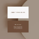 Search for brown business cards Modern
