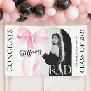 Search for pink graduation banners Modern