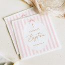 Recherche de rayures roses serviettes Baptême