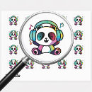 Search for panda stickers Music