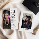 Search for graduation party thank you cards White
