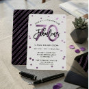 Search for purple 70th birthday invitations Party