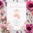 Search for ballet baby shower invitations Ballerina
