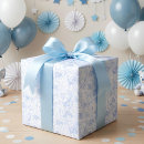Search for toile de jouy wrapping paper Baby shower