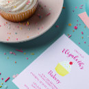Search for bakery birthday invitations Cupcake