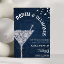 Search for elegant denim and diamond Adult birthday