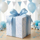 Search for vintage floral wrapping paper Toile de jouy