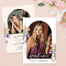Search for classy graduation announcement cards High school graduate