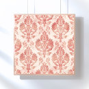 Search for vintage damask pattern posters Design