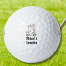 Search for groom golf balls Bride and groom