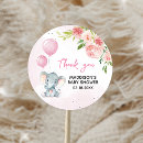 Search for baby shower elephant stickers Floral