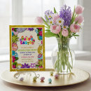 Search for easter egg hunt invitation postcards Floral