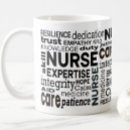 Search for nurse typography mugs Thank you