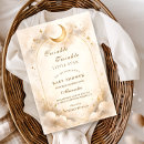 Search for starry baby shower invitations Moon and stars