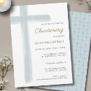 Search for blue cross christening invitations Minimal