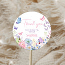 Search for butterfly birthday stickers Whimsical