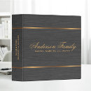 Search for black and gold binders Wills trusts