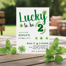 Recherche de trèfle quatre feuilles invitations Lutin