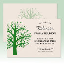 Search for family reunion invitations Script typography