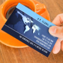 Recherche de internationaux cartes visite Globe