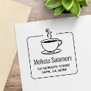Search for coffee cup rubber stamps Tea